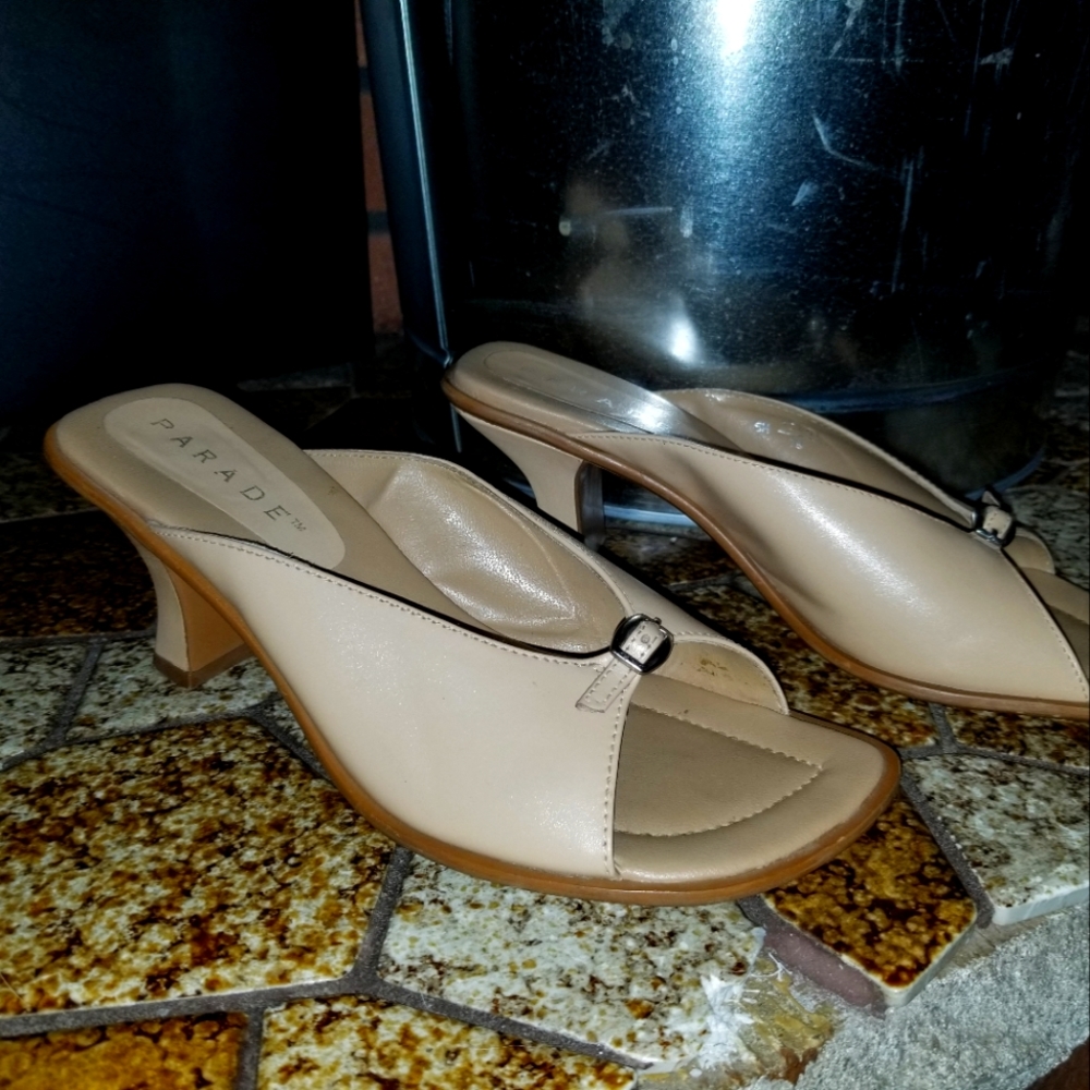 Beige Parade Sandals